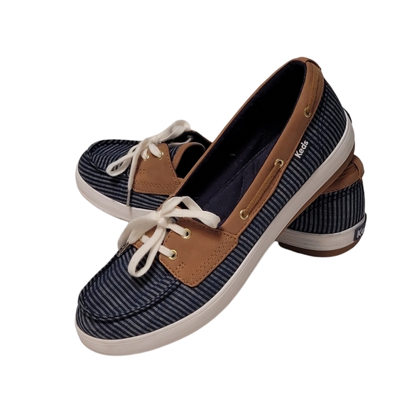 Keds Shoes Keds Charter Stripe Womens Boat Shoes Poshmark